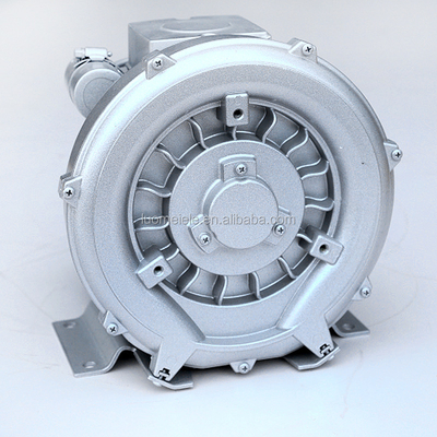220V Electric Fish Farming Oxygen Supply And Aeration Single Phase Ring Blower Side Channel Fan With Capacitor