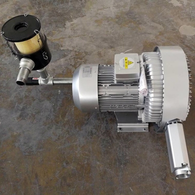 Three Phase Air Exhaust 5.5KW Side Channel Fan Compressor Ring Blower