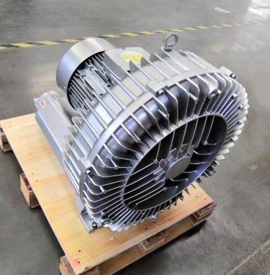 High Pressure Blower Channel 9Kw 12Hp Ring Blower Sewage Treatment Air Side Blowers